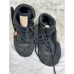 G-Force Racing Gear Mens Size 10.5 Driving Shoes Black SFI Spec 3.3/5